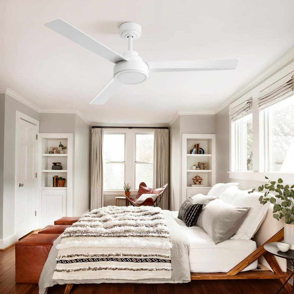 Eco Breeze Fan Matte White 1320mm - Image 2